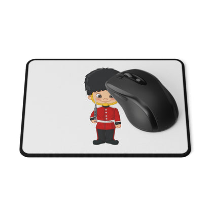 Cute Royal Guard Non-Slip Gaming Mouse Pad, Gamer Gift, Desk Accessory, Office Decor, Video Game Merchandise, Fun Home Office