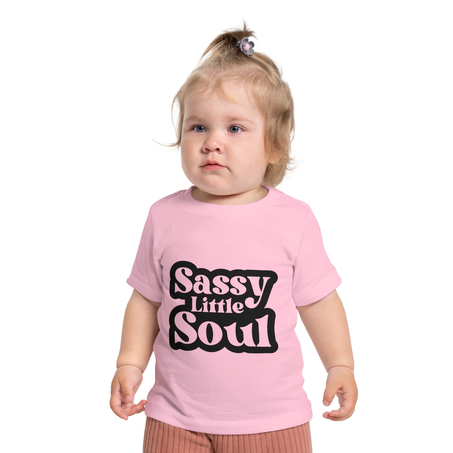 Sassy Little Soul Baby T-Shirt | Cute Infant Tee for Playful Kids | Perfect Gift for Baby Showers & Birthdays