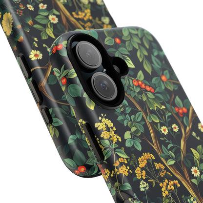 Floral Phone Case - Tough Cases, Colorful Nature Design, Gift for Flower Lovers, Phone Accessory, Unique Cell Phone Cover