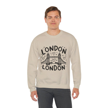 Unisex Heavy Blend™ Crewneck Sweatshirt Trendy - Lovely London