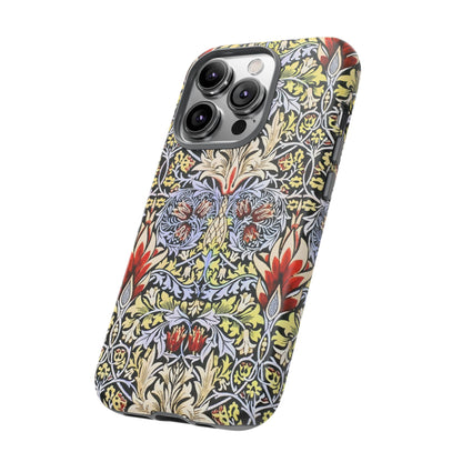 Stylish Phone Case - Floral Design, Tough Cases, Gift for Her, Phone Accessories, Trendy Tech, Unique Cell Phone Cover