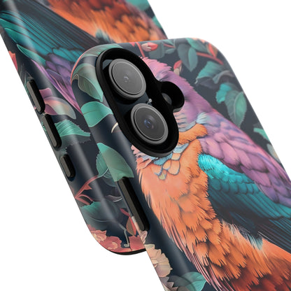 Tough Cases | Colorful Bird Phone Case, Vibrant Animal Design, Unique Gift for Nature Lovers, Perfect for Holidays & Birthdays