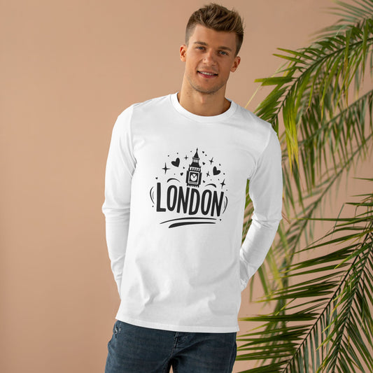 Men’s Base Longsleeve Tee - Love London