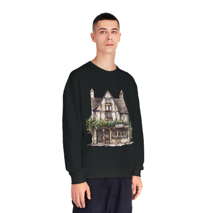 Unisex NuBlend® Crewneck Sweatshirt - British Historic House Classic Architectural Elegance