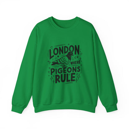 Unisex Heavy Blend™ Crewneck Sweatshirt - London where Pigeons Rule