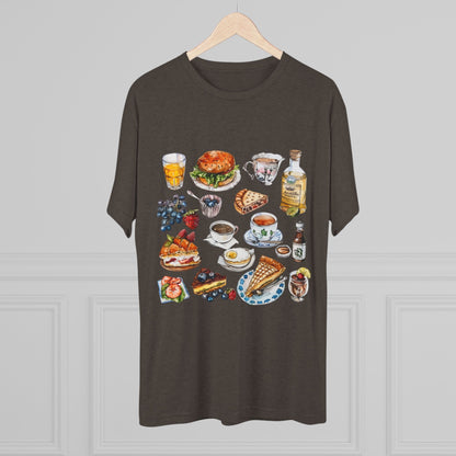 Vintage England Cozy Unisex Tri-Blend Crew Tee