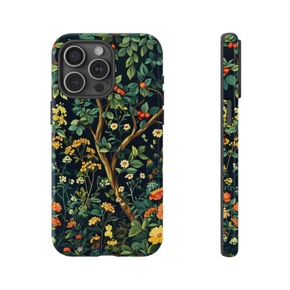 Floral Phone Case - Tough Cases, Colorful Nature Design, Gift for Flower Lovers, Phone Accessory, Unique Cell Phone Cover