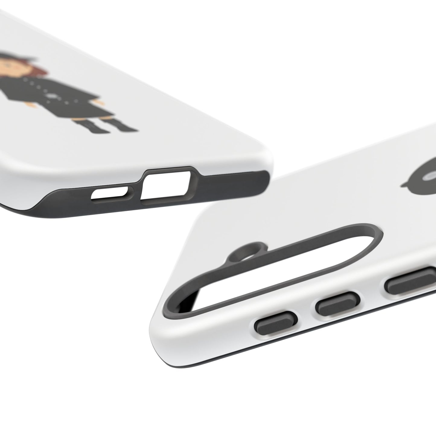Cute Police Officer Phone Case, Tough Protective Cover, Gifts for Police Lovers, Customizable Phone Case, Unique Design