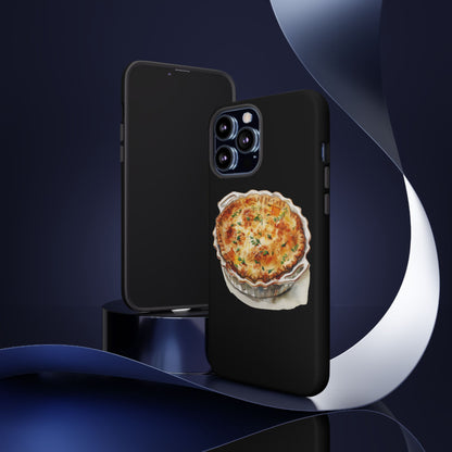 Quiche Phone Case - Funky Kitchen Decor, Foodie Gift, Chef Accessories, Culinary Art, Quirky Phone Cover