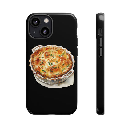 Quiche Phone Case - Funky Kitchen Decor, Foodie Gift, Chef Accessories, Culinary Art, Quirky Phone Cover