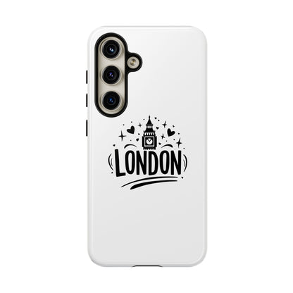 Tough Cases: London Design Phone Case - Stylish Protection for Travelers