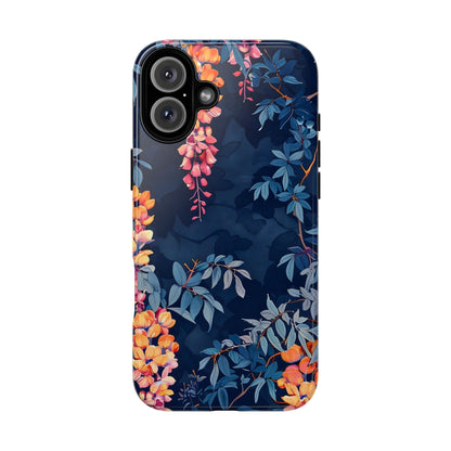 Floral iPhone Case, Tough Phone Cover, Gift for Her, Nature Lover Accessory, Spring Decor, Unique Floral Design