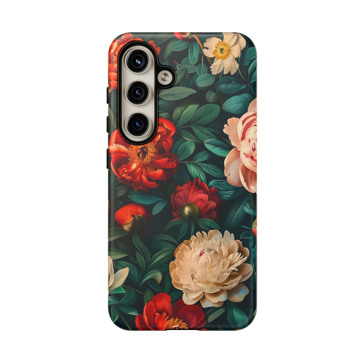 Floral Phone Case - Tough Cases, Vibrant Protection, Gift for Her, Cute Floral Design, Trendy Accessory, Perfect for Spring