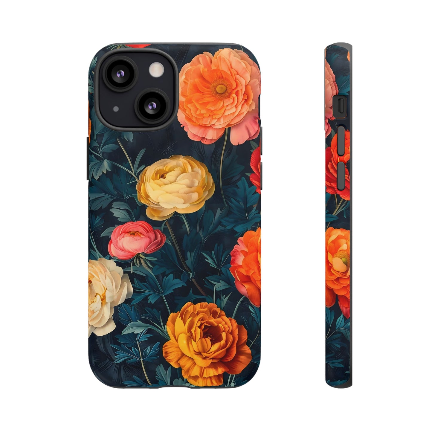Floral Phone Case, Tough Cases for Phone Protection, Gift for Flower Lovers, Floral Designs, Spring Decor
