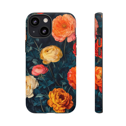 Floral Phone Case, Tough Cases for Phone Protection, Gift for Flower Lovers, Floral Designs, Spring Decor