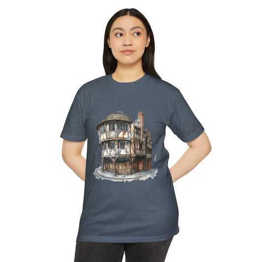 Unisex CVC Jersey T-shirt - Pints and Stories - Life at a British Pub