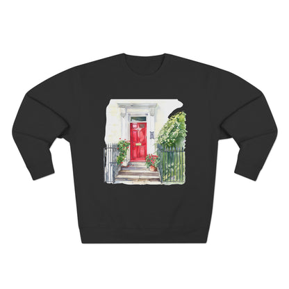 Unisex Crewneck Sweatshirt - Street London Aesthetics Urban Charm and Classic City Vibes