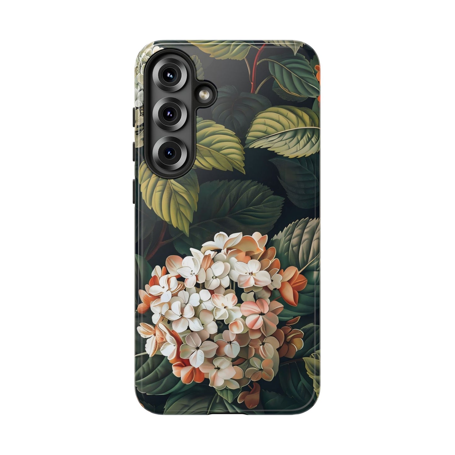 Floral Phone Case - Tough Cases, Nature Lover Gift, Floral Design, Botanical Phone Cover, Stylish Cellphone Accessory, Mother's Day Gift