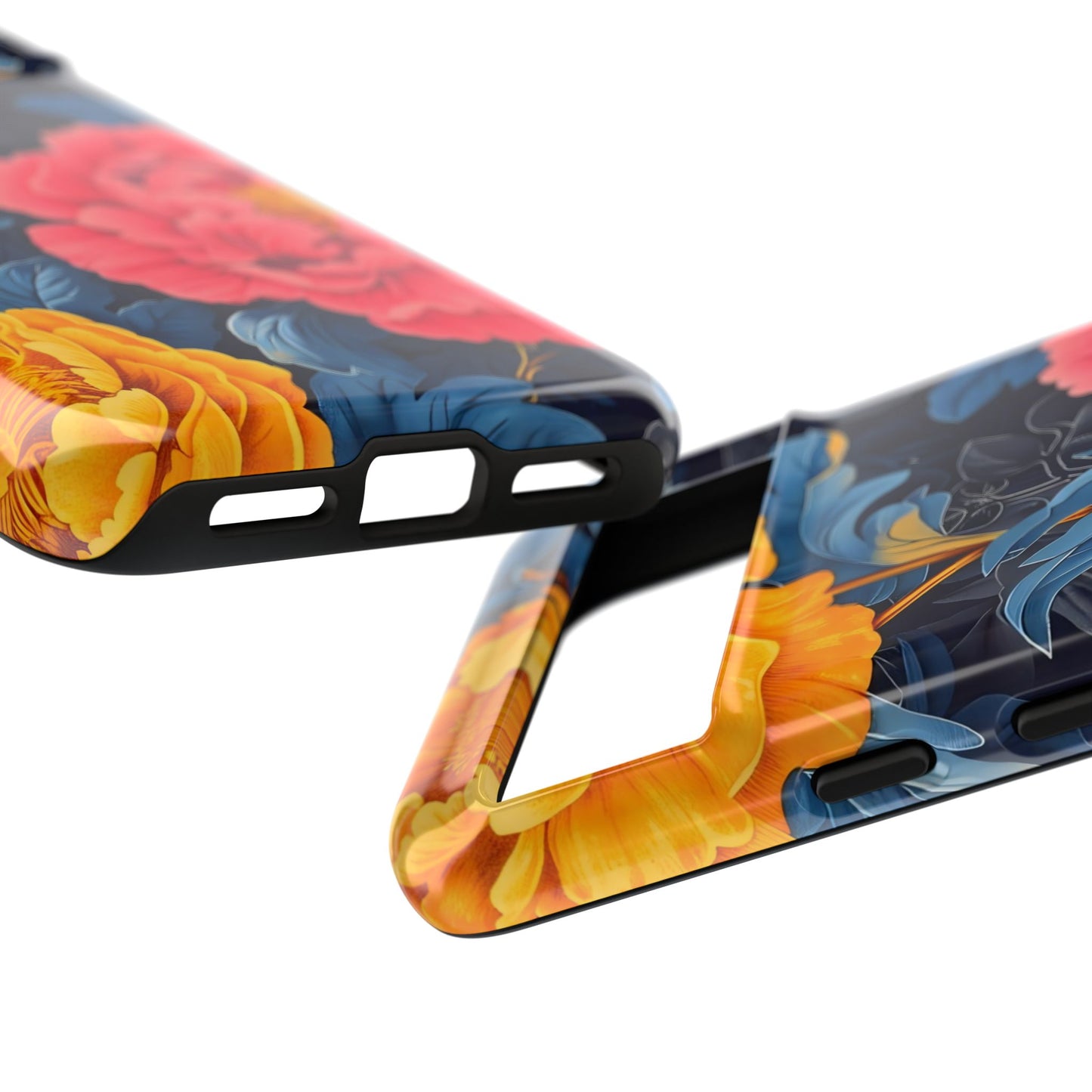 Floral Phone Case, Tough Cases, Stylish Mobile Cover, Gifts for Her, Phone Accessories, Unique Flower Design