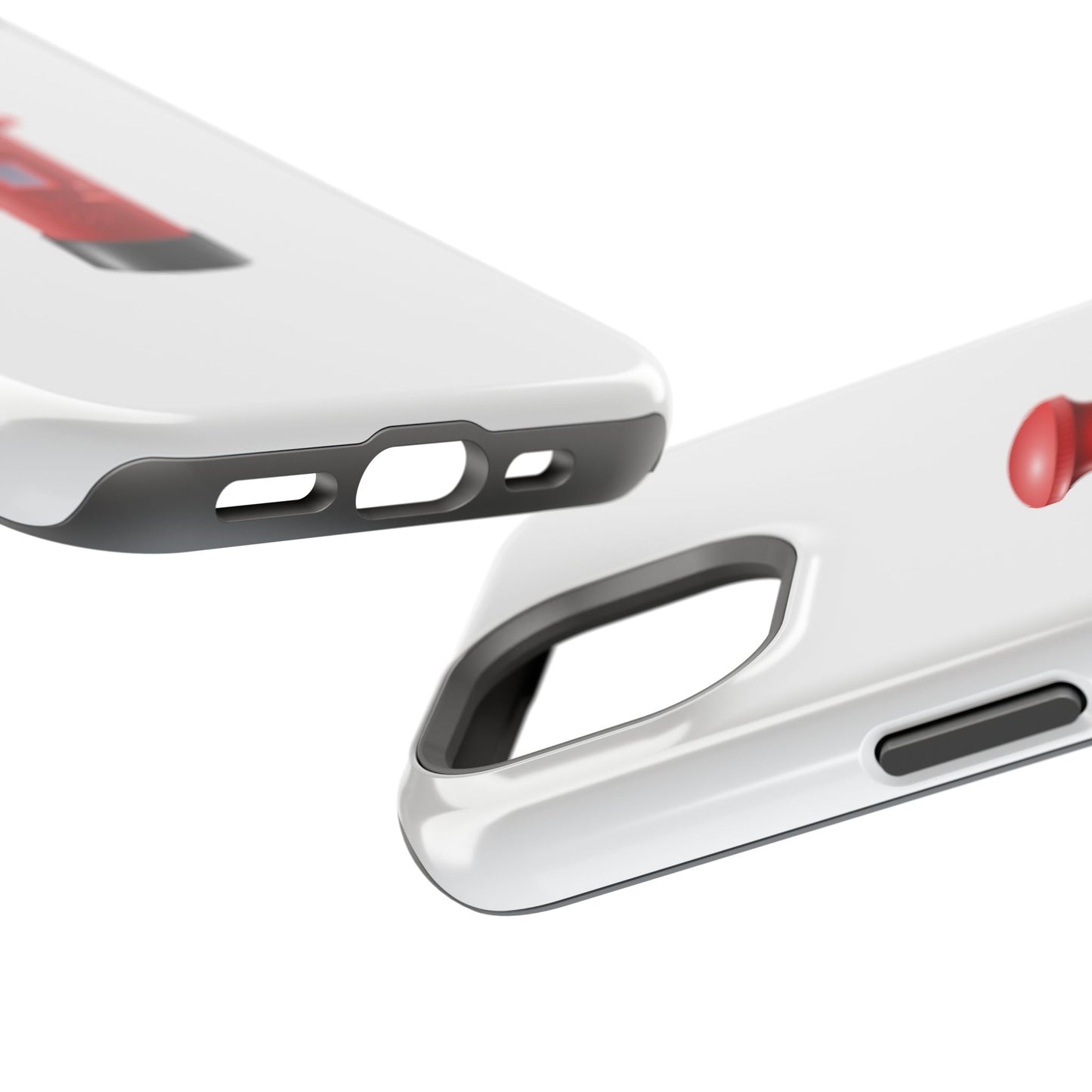 Red Post Box Magnetic Tough Case, Phone Case for Mail Lovers, Unique Gift for Stationery Enthusiasts, Postal Theme iPhone Cover, Fun Gadget