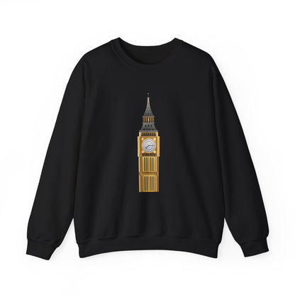 Unisex Heavy Blend™ Crewneck Sweatshirt Classy - Iconic Big Ben Clock Tower