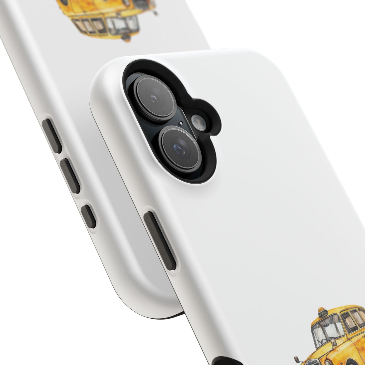 New York Taxi Magnetic Phone Case, Cute Gift for NYC Lovers, Travel Accessories, Unique Phone Cover, Durable Tough Case