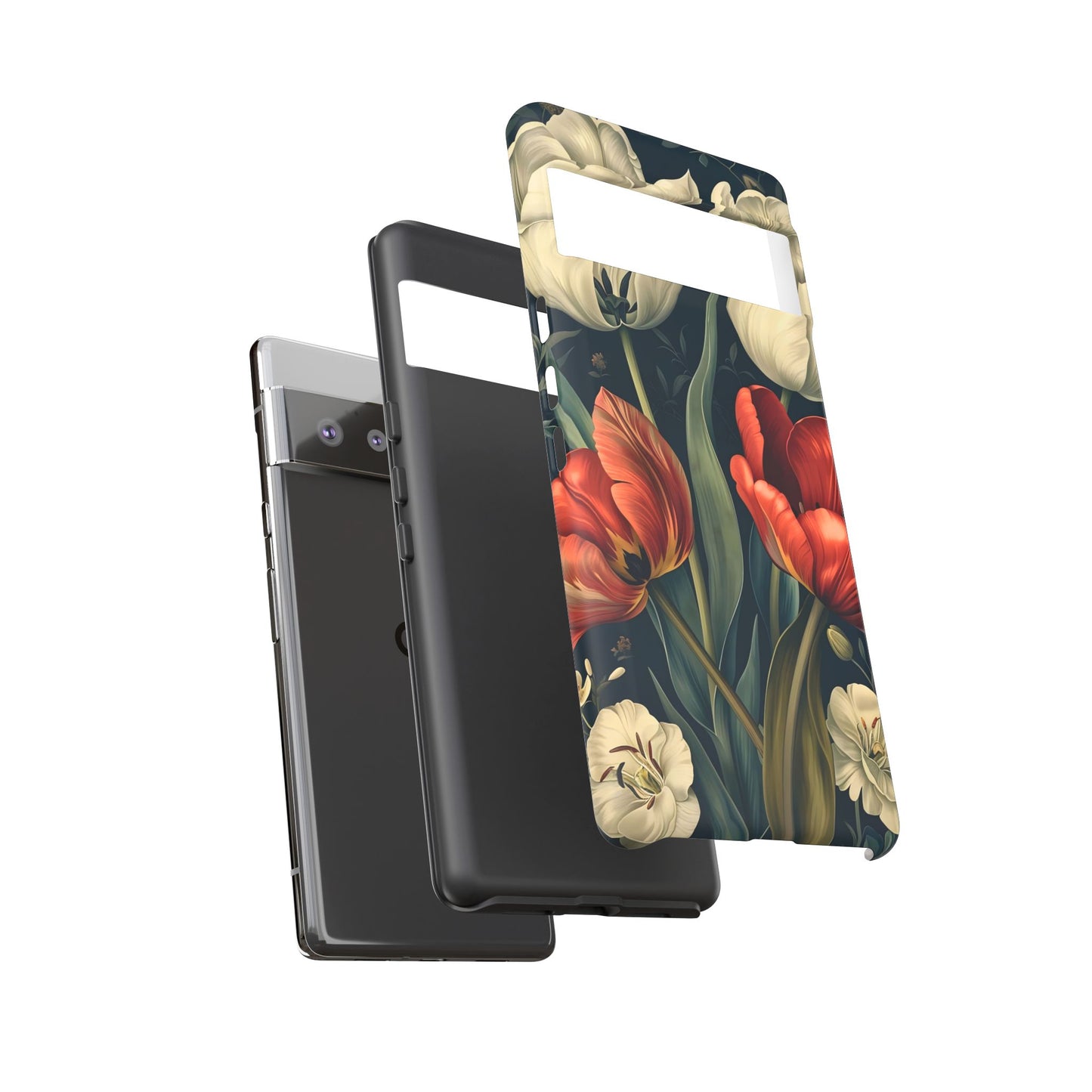 White Flower Tough Cases