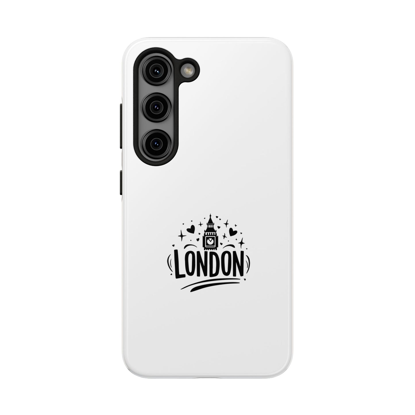 Stylish London Tough Phone Case - Durable Protection with a Trendy Design