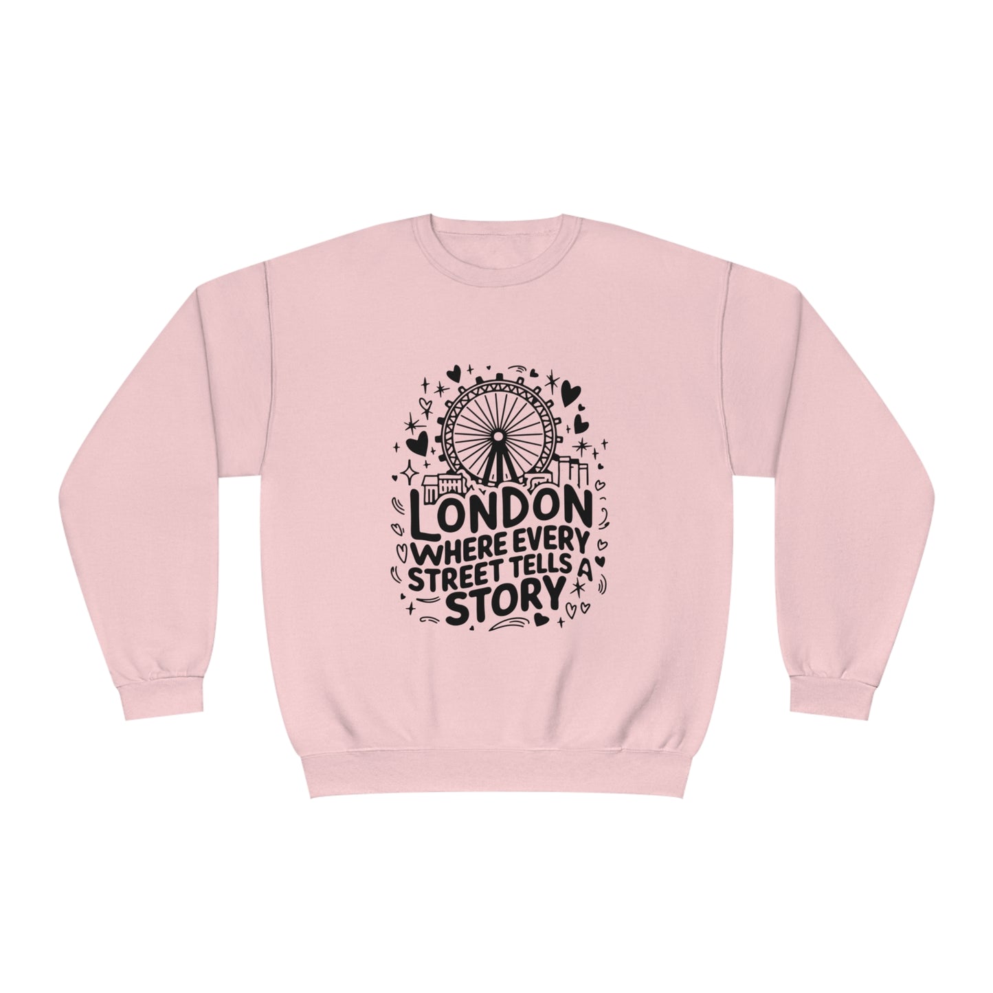Unisex NuBlend® Crewneck Sweatshirt - London Calm Streets