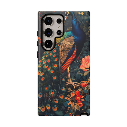 Peacock Phone Case - Artistic Floral Design, Tough Covers for iPhone, Stylish Mobile Accessories, Gift for Nature Lovers, Unique Cell [...]