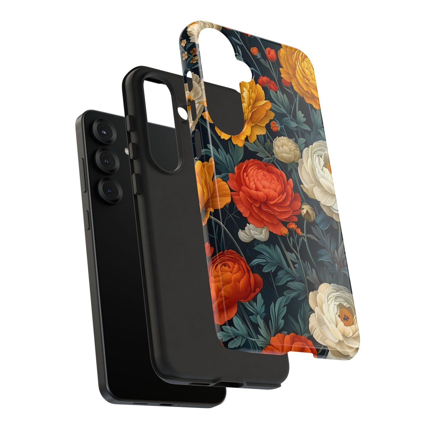 Floral Tough Case for Phones | Durable Floral Phone Cover, Boho Chic, Unique Gift for Her, Phone Protection, Flower Design