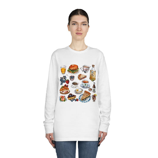 Long Sleeve Crewneck Tee - A Celebration of Icons