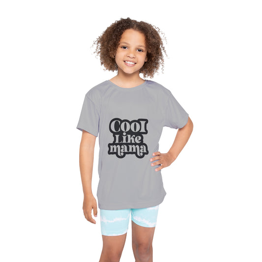 Kids Sports Jersey - Cute Cool Like Mama Shirt Graphic