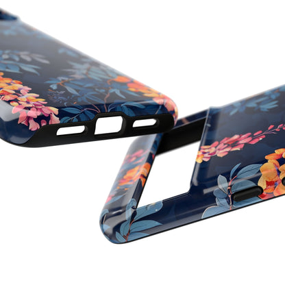 Floral iPhone Case, Tough Phone Cover, Gift for Her, Nature Lover Accessory, Spring Decor, Unique Floral Design