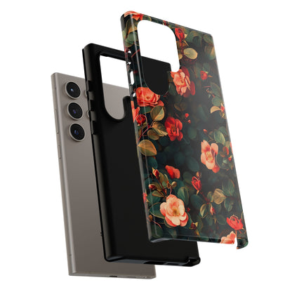 Floral Phone Case - Elegant Floral Design, Tough Protective Case, Perfect Gift for Her, Trendy Phone Accessories, Mother’s Day, Birthday