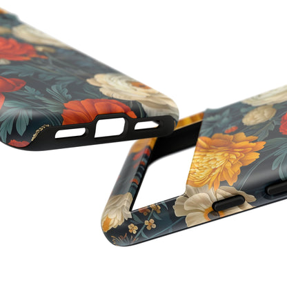 Floral Tough Case for Phones | Durable Floral Phone Cover, Boho Chic, Unique Gift for Her, Phone Protection, Flower Design