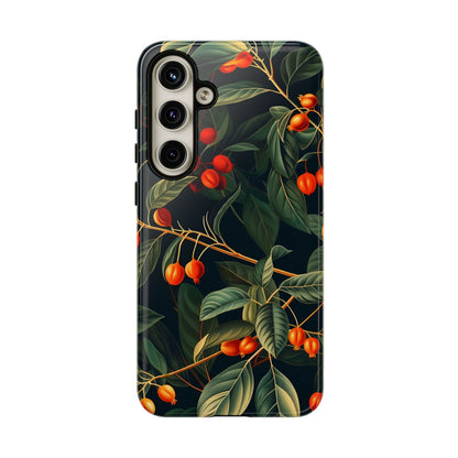 Tough Cases, Floral Phone Case, Nature-Inspired Tech, Unique Gift, Phone Accessory, Botanical Design, Fall Vibes