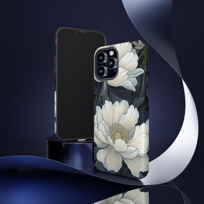 Elegant Floral Phone Case, Floral iPhone Cover, Flower Art Phone Case, Eco-Friendly Mobile Protection, Tough & Stylish Phone Case