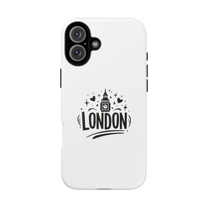 Stylish Phone Case for London Lovers, London Gift, Travel Accessory, Unique Smartphone Case, Cityscape Phone Cover