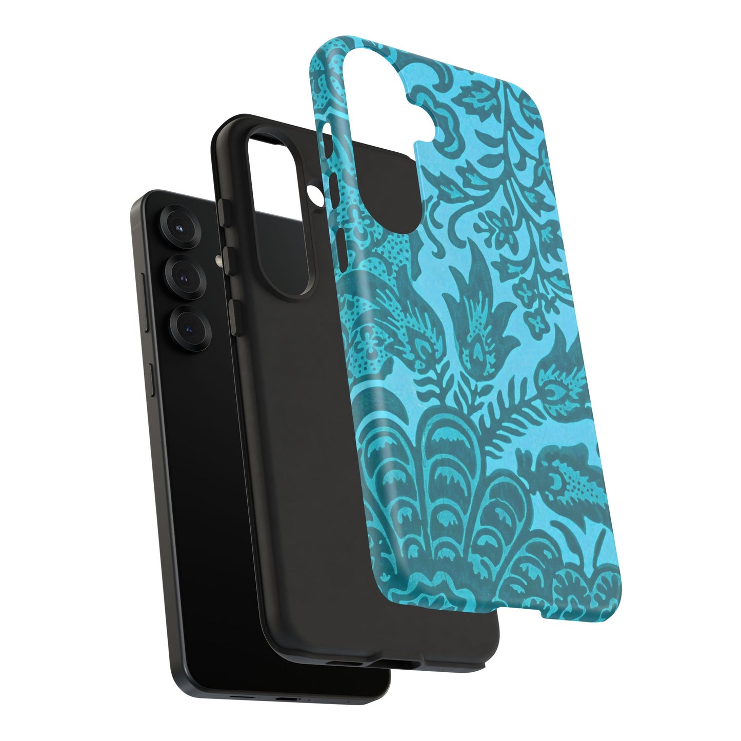 Bohemian Phone Case, Tough Floral Phone Cover, Artistic Phone Protector, Gift for Her, Unique Tech Accessories