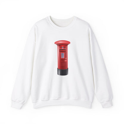 Unisex Heavy Blend™ Crewneck Sweatshirt Classy - Classic UK Royal Mailbox