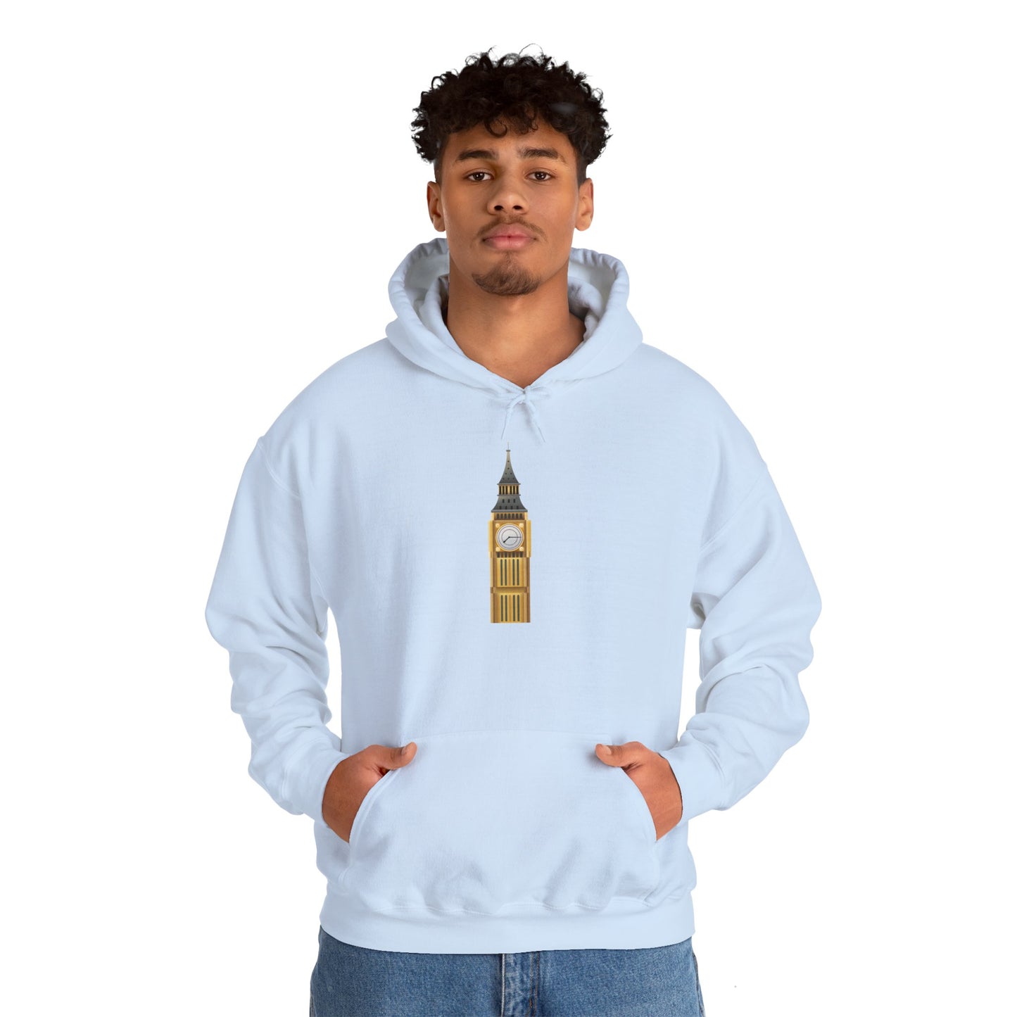 Unisex Heavy Blend™ Hooded Sweatshirt - Iconic Big Ben Clock Tower