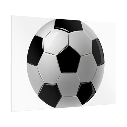 Soccer-Themed Rolled Posters | Perfect for Sports Decor, Game Room, Youth Birthdays, Gifts for Soccer Fans, Wall Art