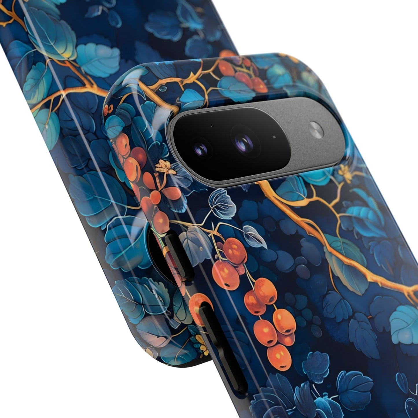 Artistic Phone Case with Floral Design, Tough Cases for iPhone, Nature-Inspired Accessory, Unique Gift for Her, Protective Cover