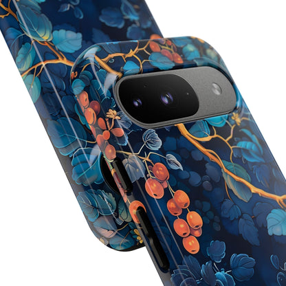 Artistic Phone Case with Floral Design, Tough Cases for iPhone, Nature-Inspired Accessory, Unique Gift for Her, Protective Cover