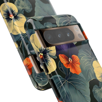 Tough Cases Floral iPhone Case, Tough Phone Cover, Stylish Floral Design, Gift for Her, Summer Vibe, Durable Protective Case