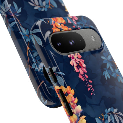 Floral iPhone Case, Tough Phone Cover, Gift for Her, Nature Lover Accessory, Spring Decor, Unique Floral Design