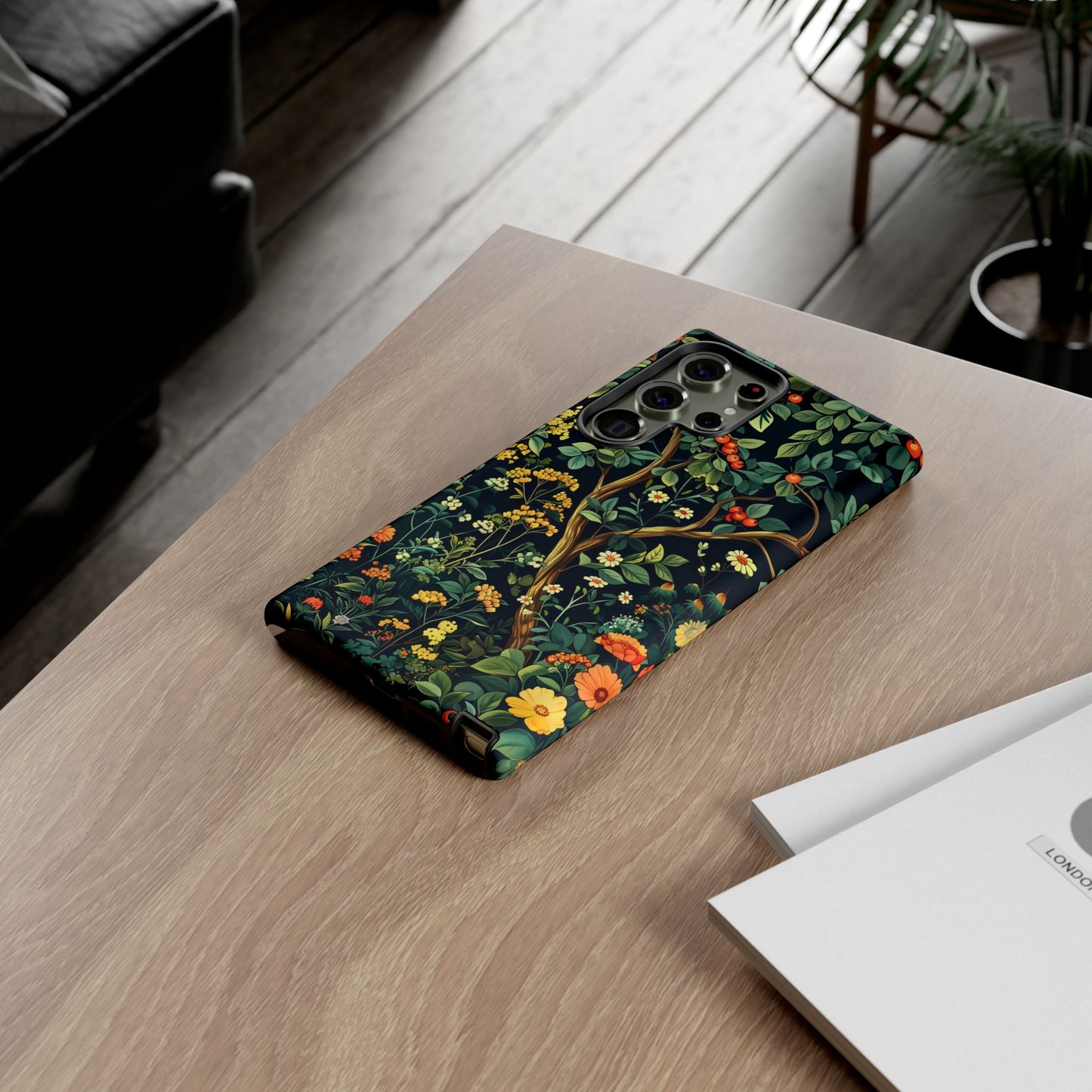 Floral Phone Case - Tough Cases, Colorful Nature Design, Gift for Flower Lovers, Phone Accessory, Unique Cell Phone Cover