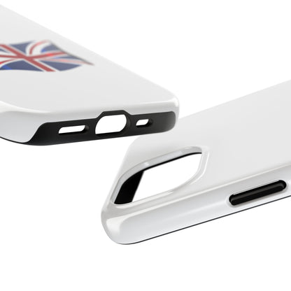 British Flag Tough Phone Case, Durable Phone Cover, Union Jack Case, Gift for UK Lovers, Stylish Phone Protector