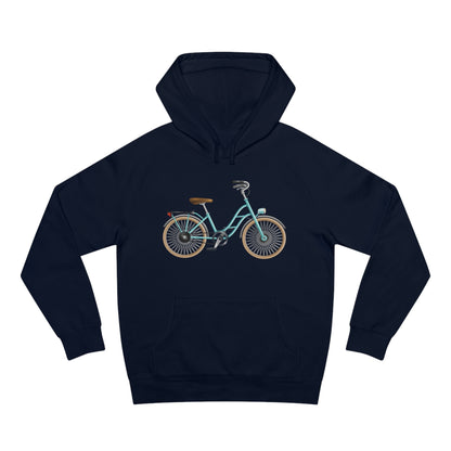 Form-fitting Unisex Hoodie - Classic British Bicycle